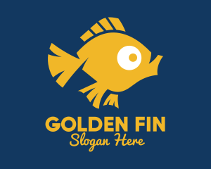 Goldfish - Pet Goldfish Vet logo design