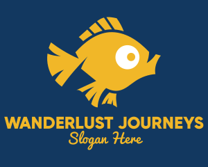 Marine Life - Pet Goldfish Vet logo design