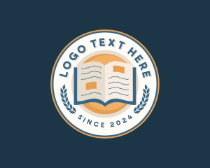 Bookstore - Book Reading Education logo design