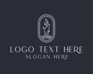 Handmade Candle Lighting Logo