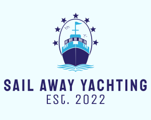 Cruise Ship Transport  logo design