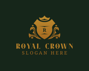 Shield Crown Royal Boutique  logo design