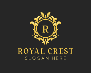 Royal Exclusive Crest logo design