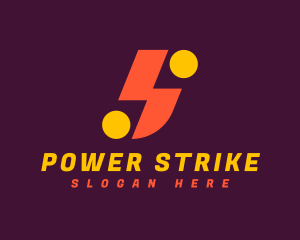 Thunderbolt - Modern Thunderbolt Letter S logo design