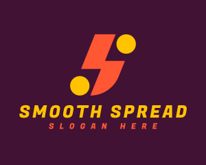 Modern Thunderbolt Letter S logo design