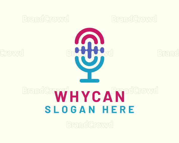 Soundwave Mic Podcast Logo