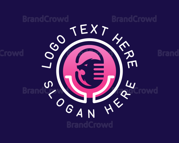 Beast Microphone Podcast Logo