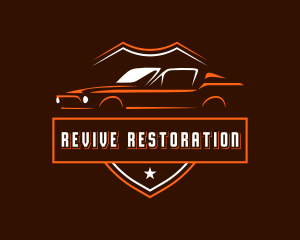 Restoration - Car Vehicle Restoration logo design