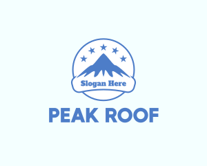 Mountain Peak Alps logo design