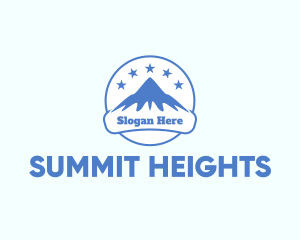 Climbing - Mountain Peak Alps logo design