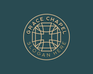 Chapel - Catholic Parish Chapel logo design