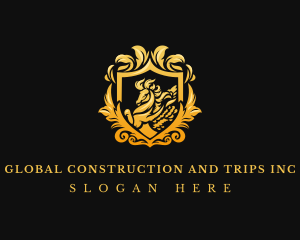 Victorian - Elegant Pegasus Sigil logo design