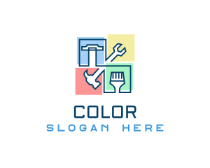Tsquare - Handyman Construction Tools logo design