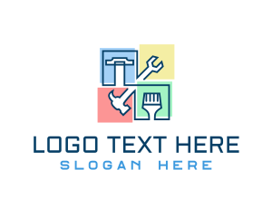 Tsquare - Handyman Construction Tools logo design