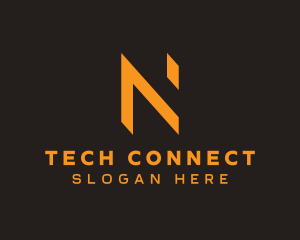 Tech Network Letter N Logo