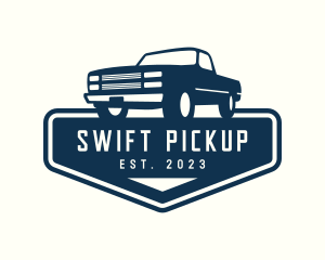 Pickup - Pickup Car Mechanic logo design