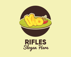 Buffet Food Platter Logo
