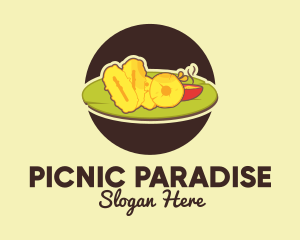 Picnic - Buffet Food Platter logo design