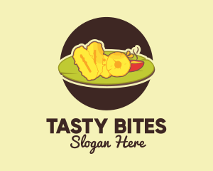 Menu - Buffet Food Platter logo design