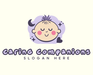 Nanny - Nursery Sleep Child logo design