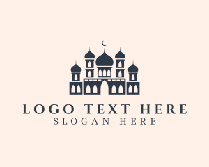 Heritage - Islam Mosque Temple logo design