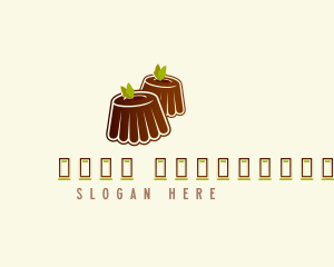 Chocolate Pudding Dessert Logo