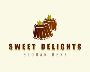 Chocolate - Chocolate Pudding Dessert logo design