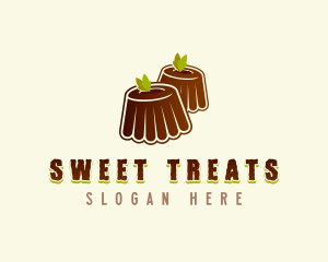 Confection - Chocolate Pudding Dessert logo design