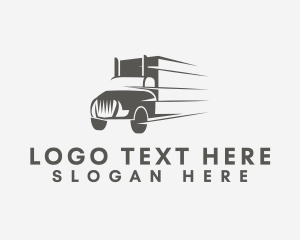 Fast Trailer Truck  Logo