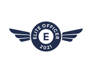 Officer - Military Airforce Pilot logo design