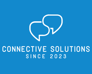 Communicate - Messaging App Letter S logo design