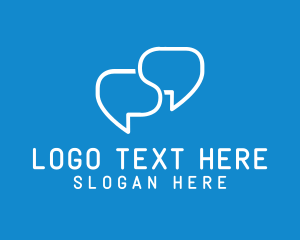 Messaging App Letter S Logo