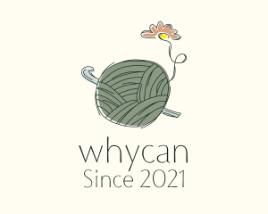 Etsy Store - Flower Crochet Yarn logo design
