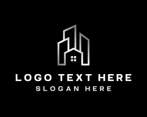 Building - Real Estate House Building logo design