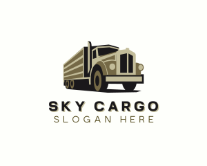 Logistics Trucking Vehicle logo design