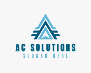 Professional Agency Letter A logo design