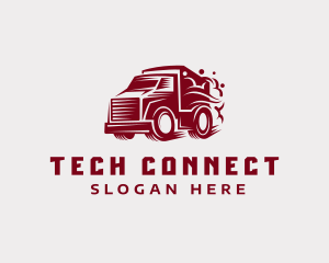 Freight Truck Smoke Logo
