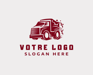 Freight Truck Smoke Logo