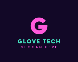 Generic Neon Tech logo design