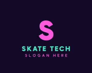 Generic Neon Tech logo design