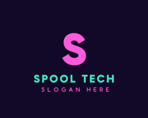 Generic Neon Tech logo design