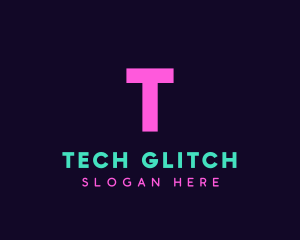 Generic Neon Tech logo design