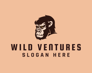 Wild - Wild Gorilla Head logo design