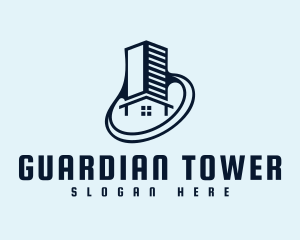 Premium Condominium Housing logo design