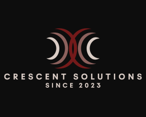 Crescent Network Business logo design