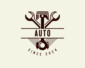 Restoration - Auto Mechanic Repair logo design