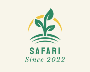 Agriculture - Sunshine Farm Plant logo design