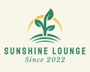 Sunshine Farm Plant  logo design