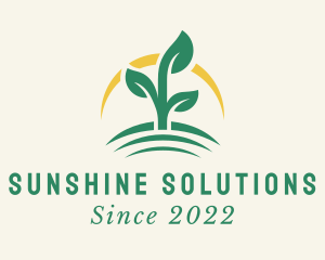 Sunshine Farm Plant  logo design