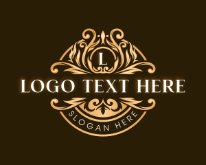 High End - Floral Ornament Luxury logo design